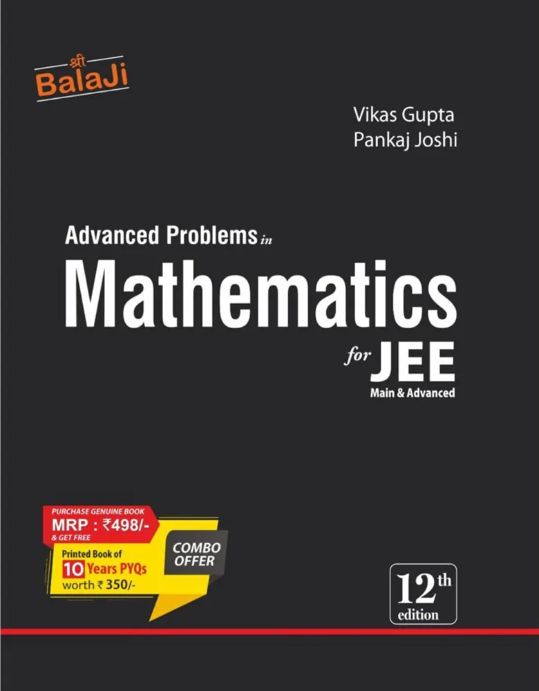 Advanced Problems in Mathematics for JEE by Vikas Gupta and Pankaj Joshi — front cover
