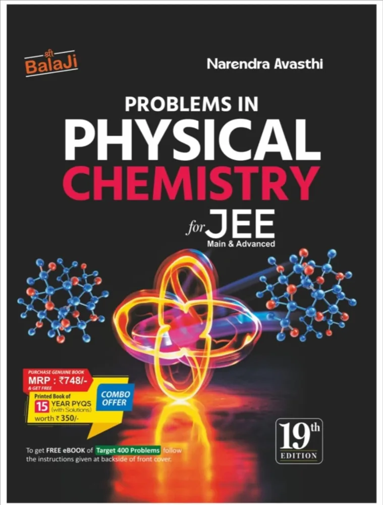 Problems in Physical Chemistry for JEE by Narendra Avasthi — front cover