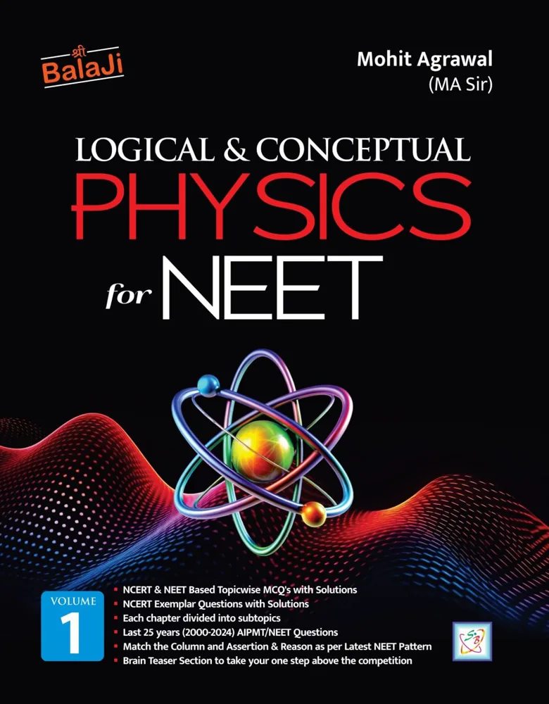 Logical & Conceptual Physics for NEET — Volume 1 by Mohit Agrawal (MA Sir) — front cover